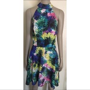 Neiman Marcus Naven Watercolor Dress